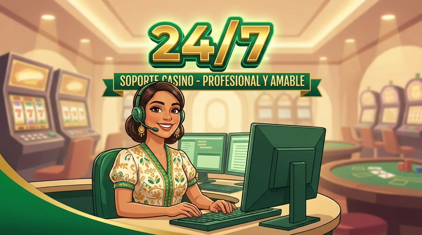 Soporte 24/7 slot crazy